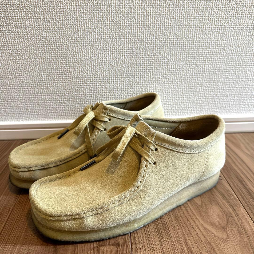 CLARKS ORIGINAL's Wallabee メープル UK7