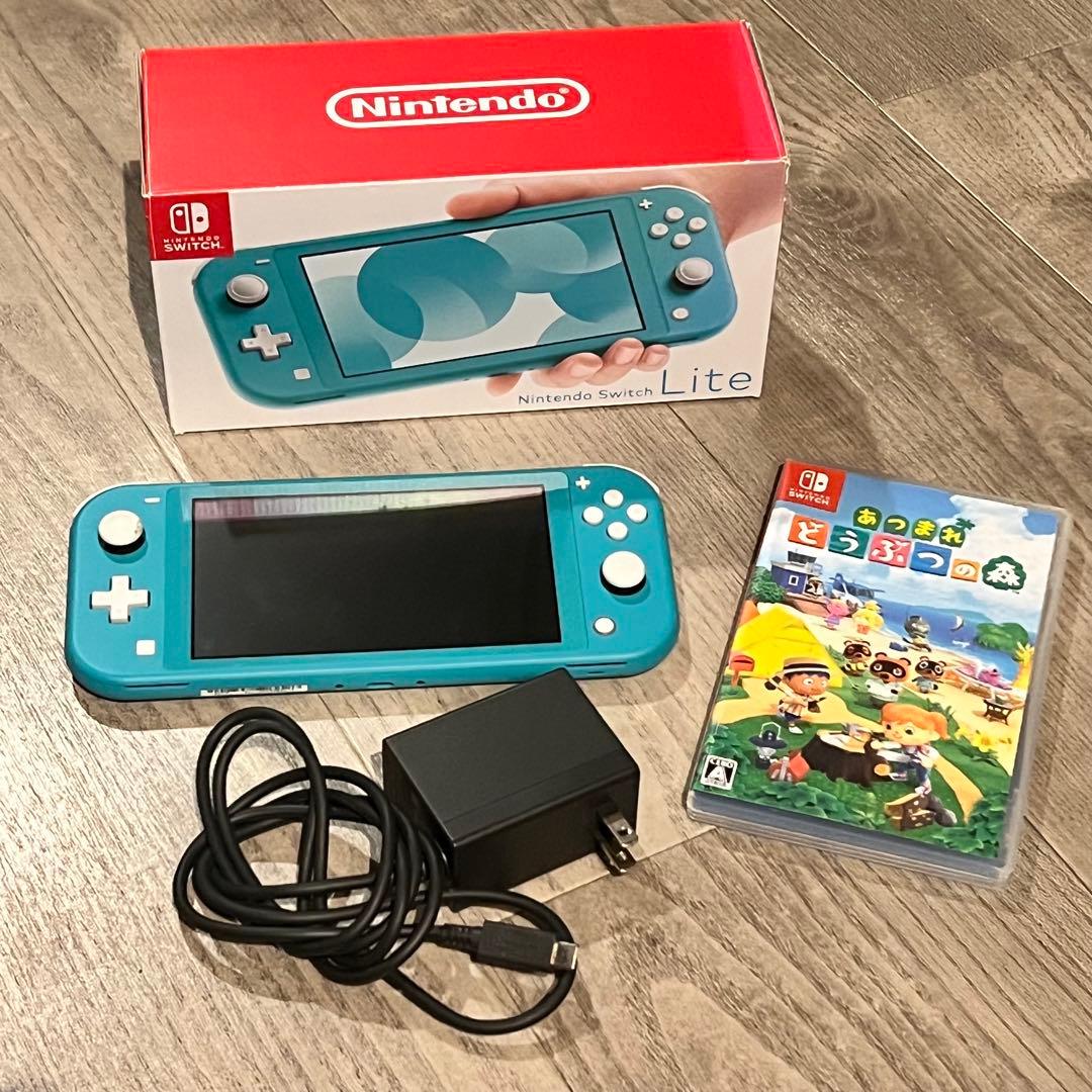 即日発送 Nintendo Switch Lite 本体+あつ森ソフト セット