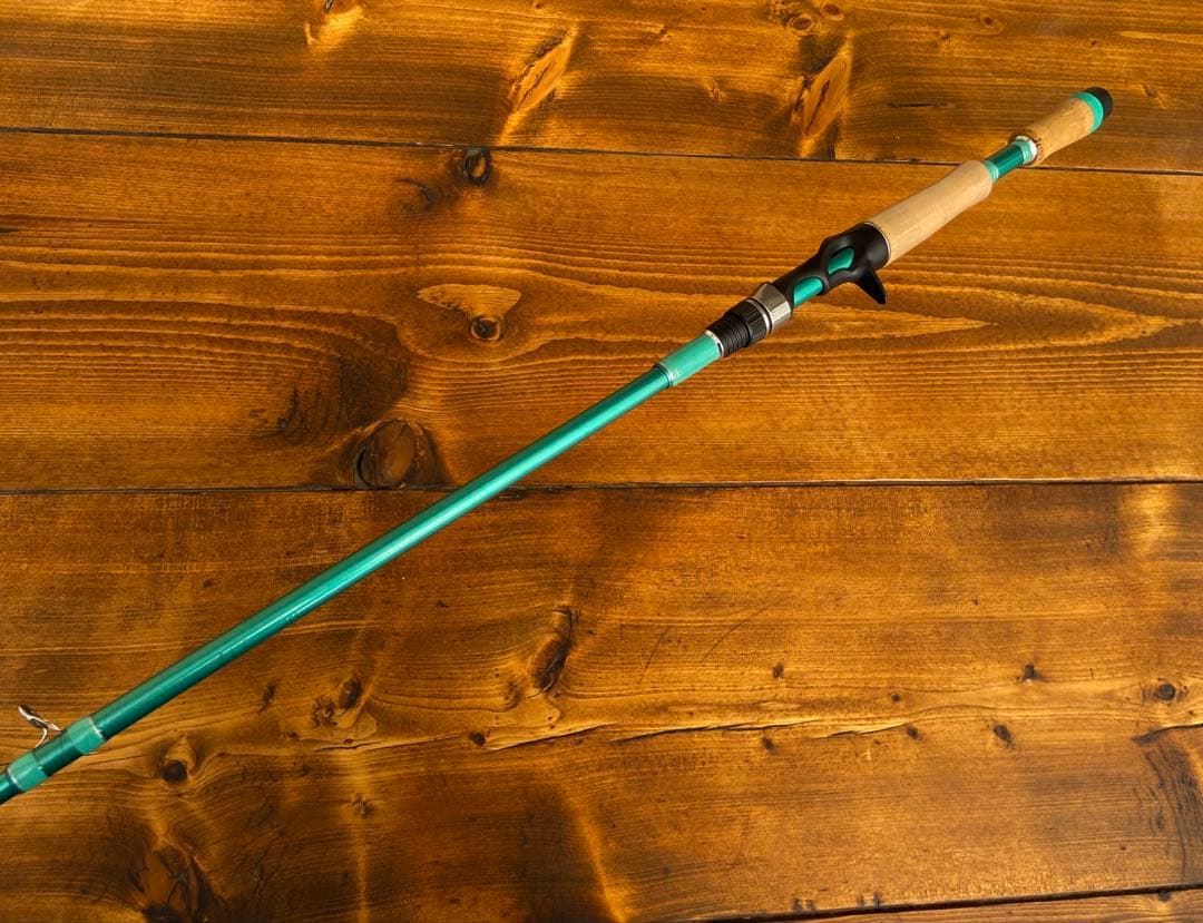 ハンドメイドロッド　6ft テレスコロッド　ベイトロッド　Fujiガイド　180