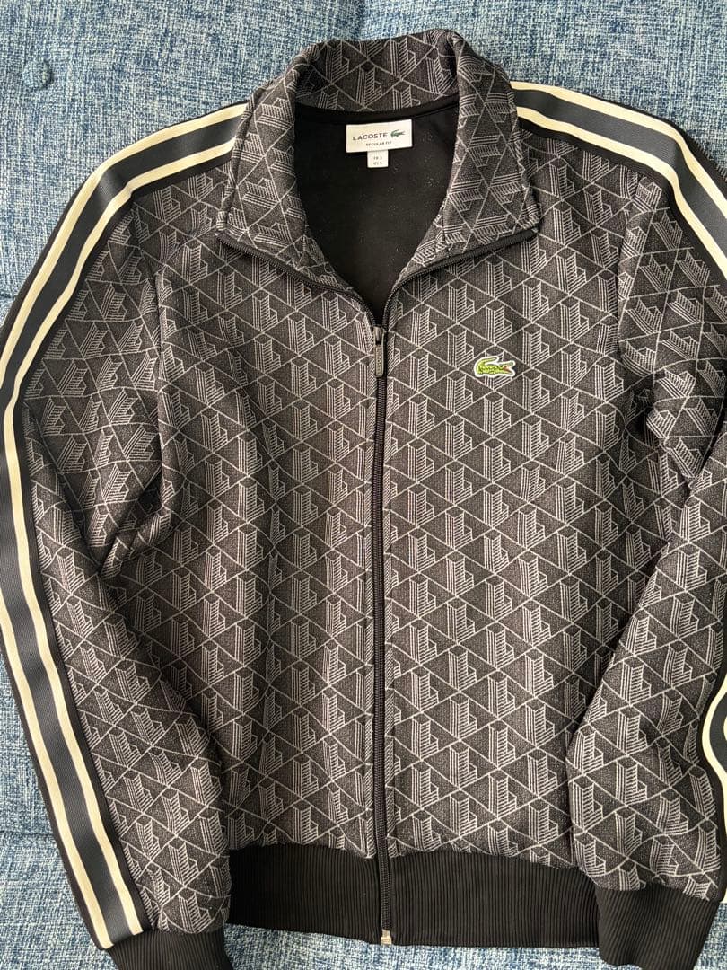 LACOSTE ブラック ジャージ us Sサイズ