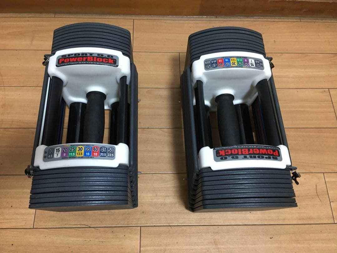 ②POWERBLOCK SPORT5.0パワーブロック ダンベル 23Kg×1個