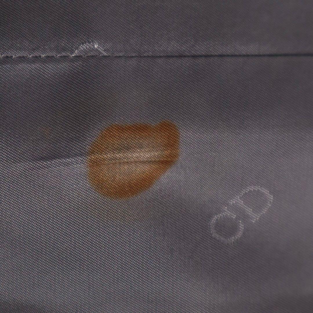 80s 90s Christian Dior 襟レザー ミンク混紡 コート