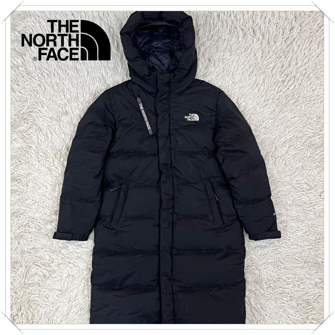 ノースフェイス キッズ ロングダウンジャケット 140 ブラック ドライベント