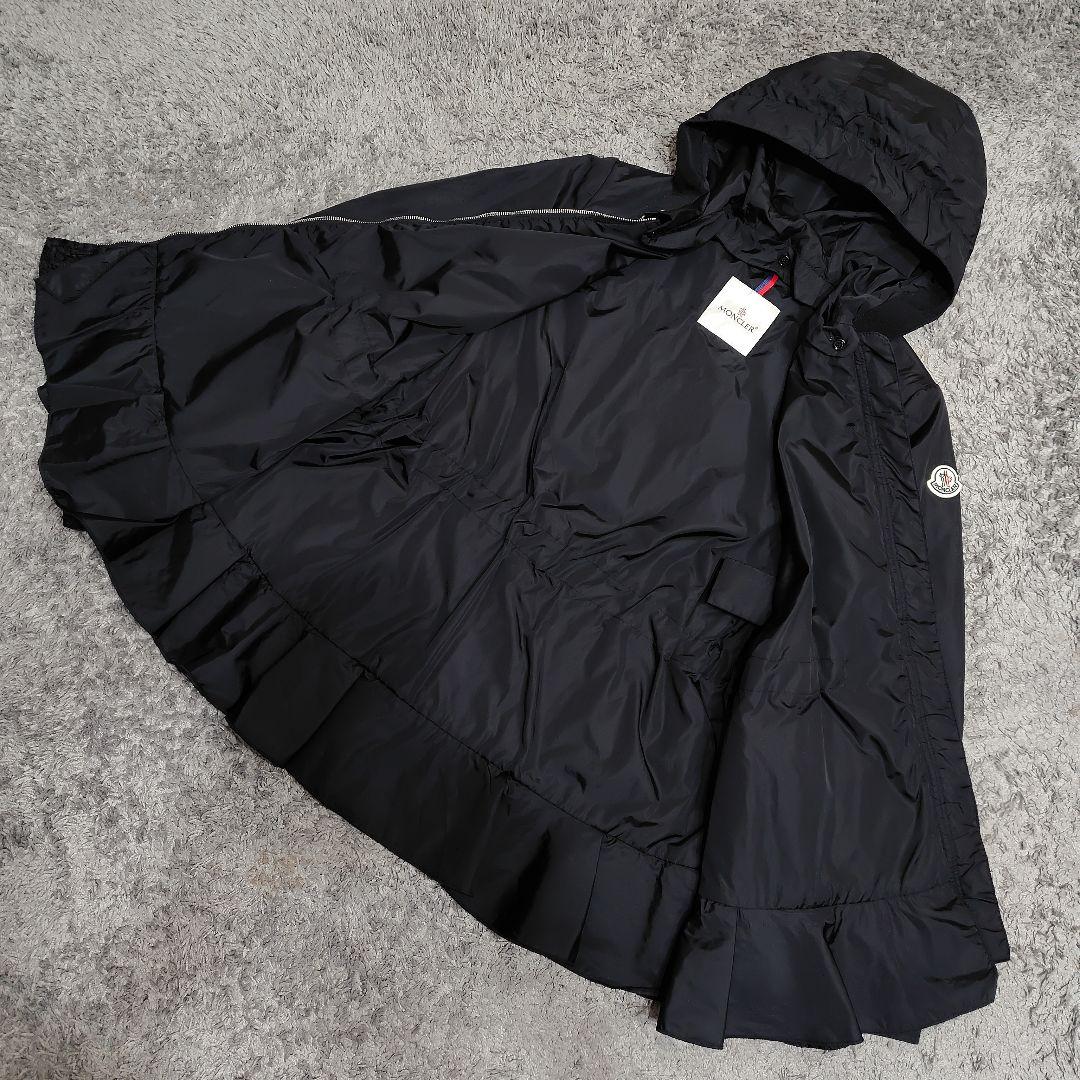 美品 モンクレール Lotus ナイロンジャケット フリル レース レディース