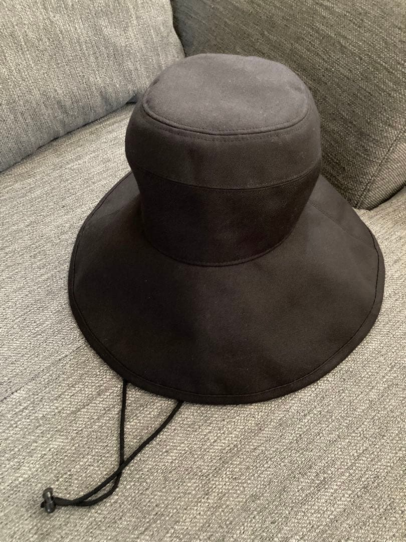 SUN BARRIER 100 ナチュラルハット　黒　M