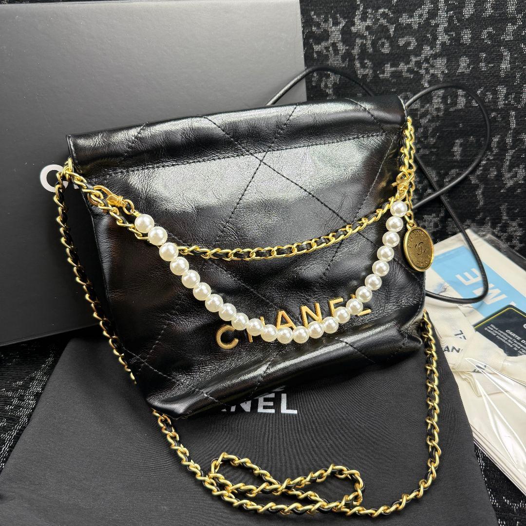 ノベルティ　CHANEL ブラック ショルダーバッグ