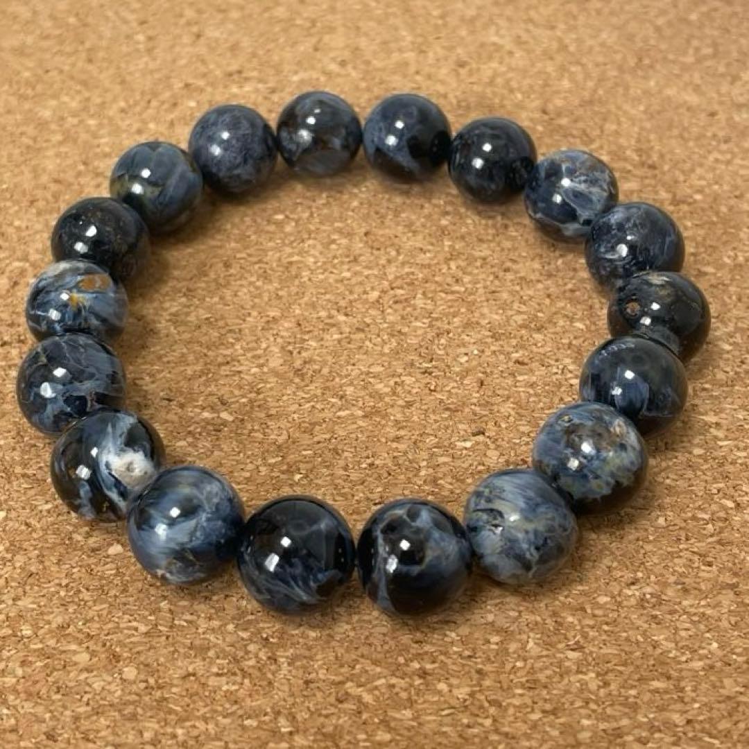 【babi】天の守護石 高品質 ブルーピーターサイト ブレスレット 11㎜