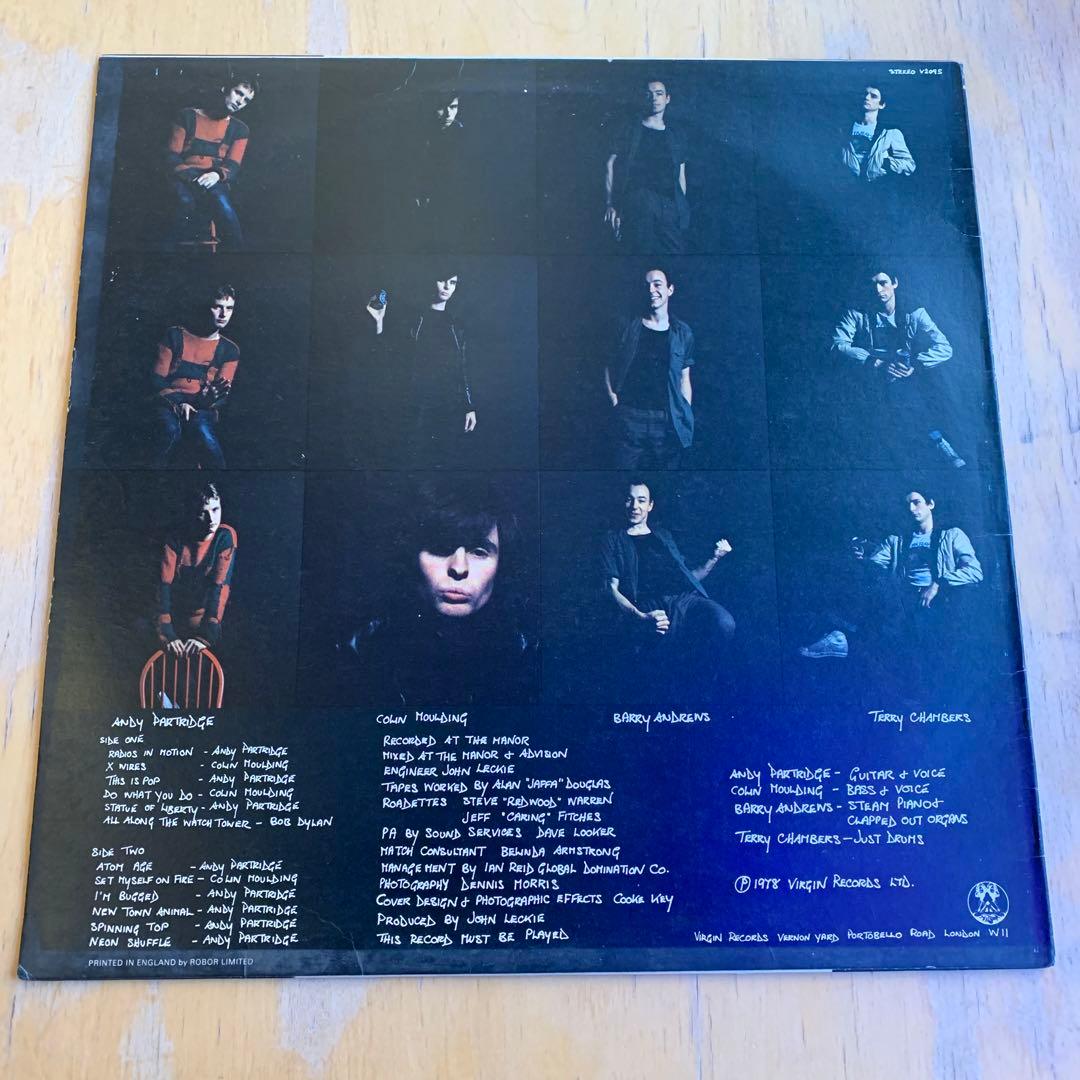 XTC WHITE MUSIC レコード US 初回オリジナル盤