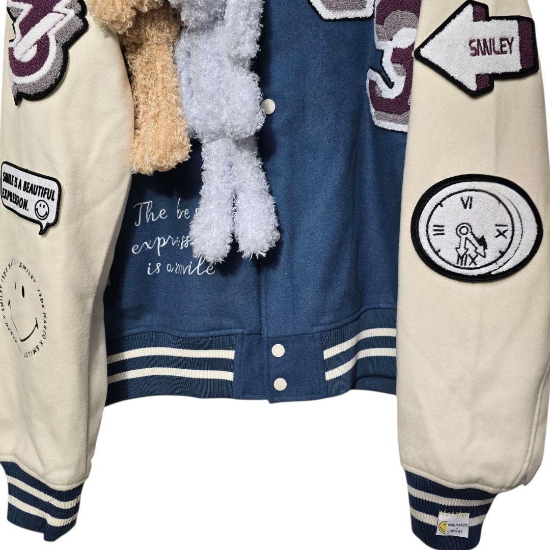 13 DE MARZO トレセデマルソ スタジャン SMILEY テディベア L