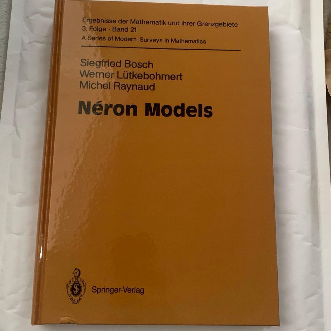 洋書 Neron Models