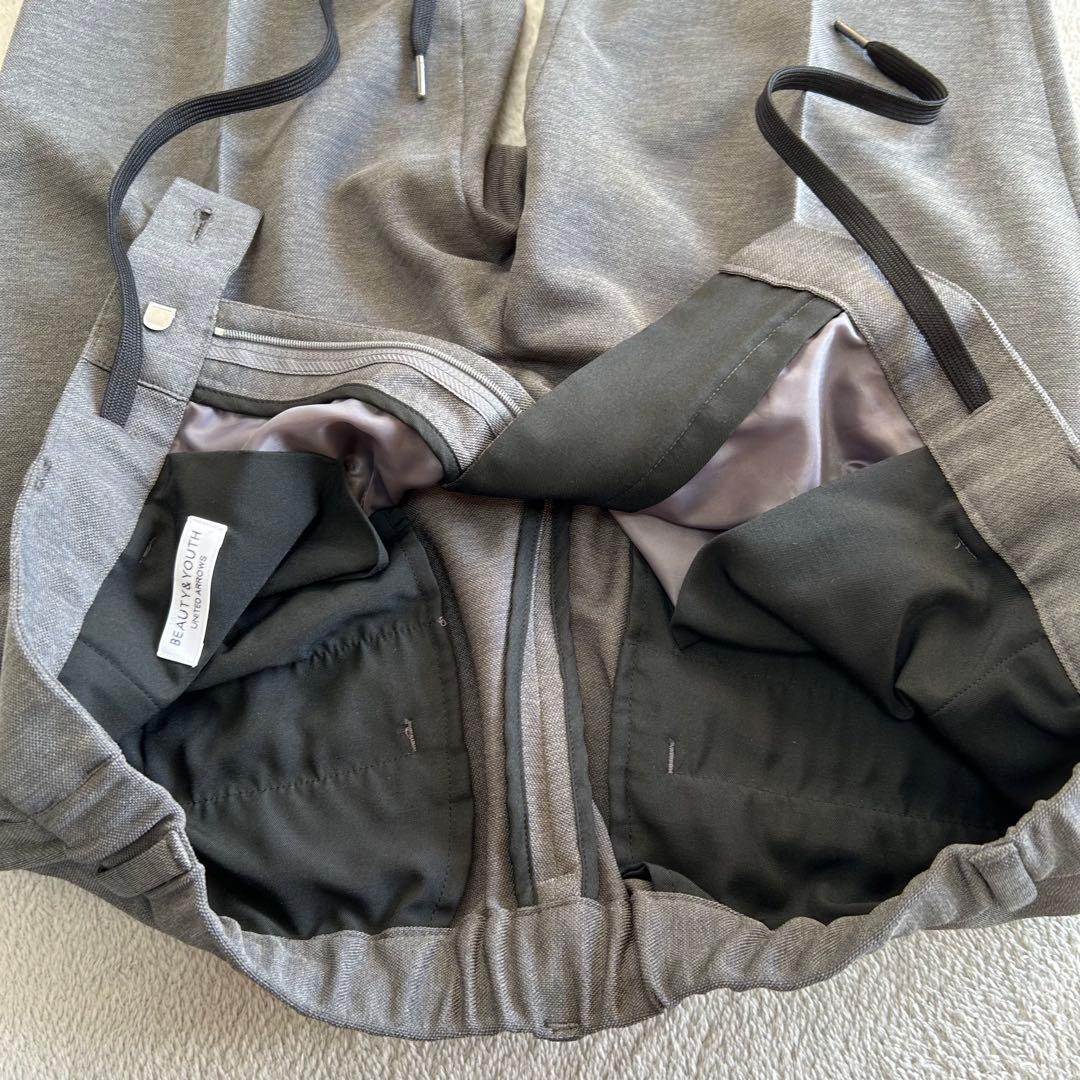 【極美品】BEAUTY&YOUTH グレー スーツ ジャケット パンツ セット