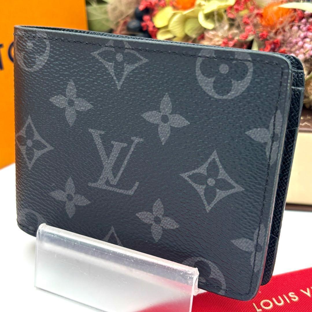 しん様　ルイヴィトン モノグラム エクリプス ポルトフォイユ ミュルティプル 財