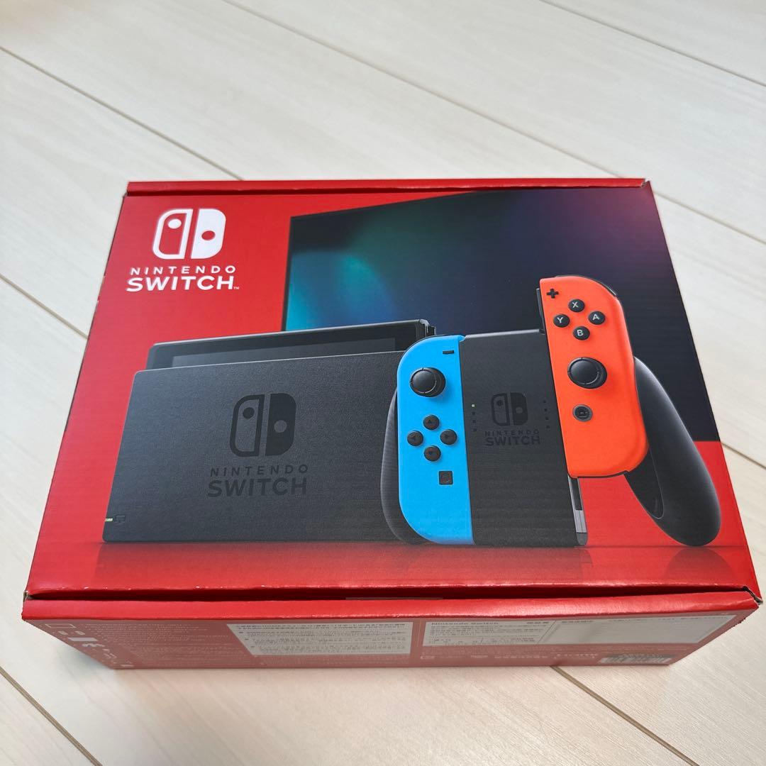 【新品・未使用】Nintendo Switch 本体 ネオンブルー/ネオンレッド