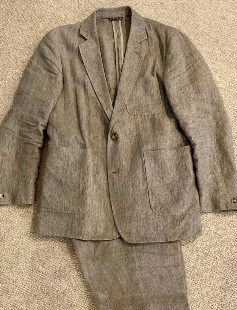 Billy Reid リネン スーツ 48