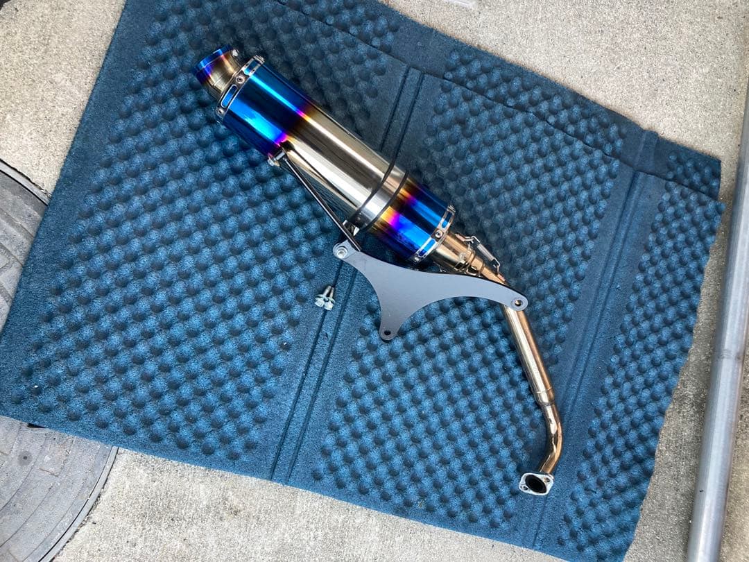 アクシスZ マフラー　使用期間1ヶ月