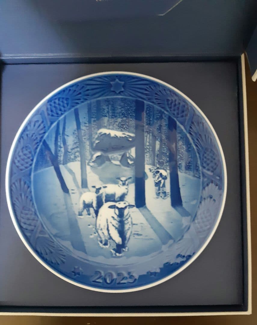 ロイヤルコペンハーゲン　イヤープレート　2023年