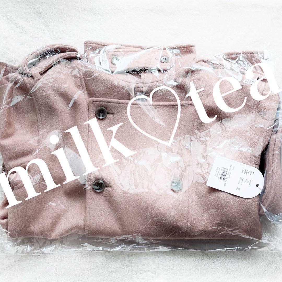 新品タグ付 ダーリッチ ドロップショルダージャケットコート FL キャメル