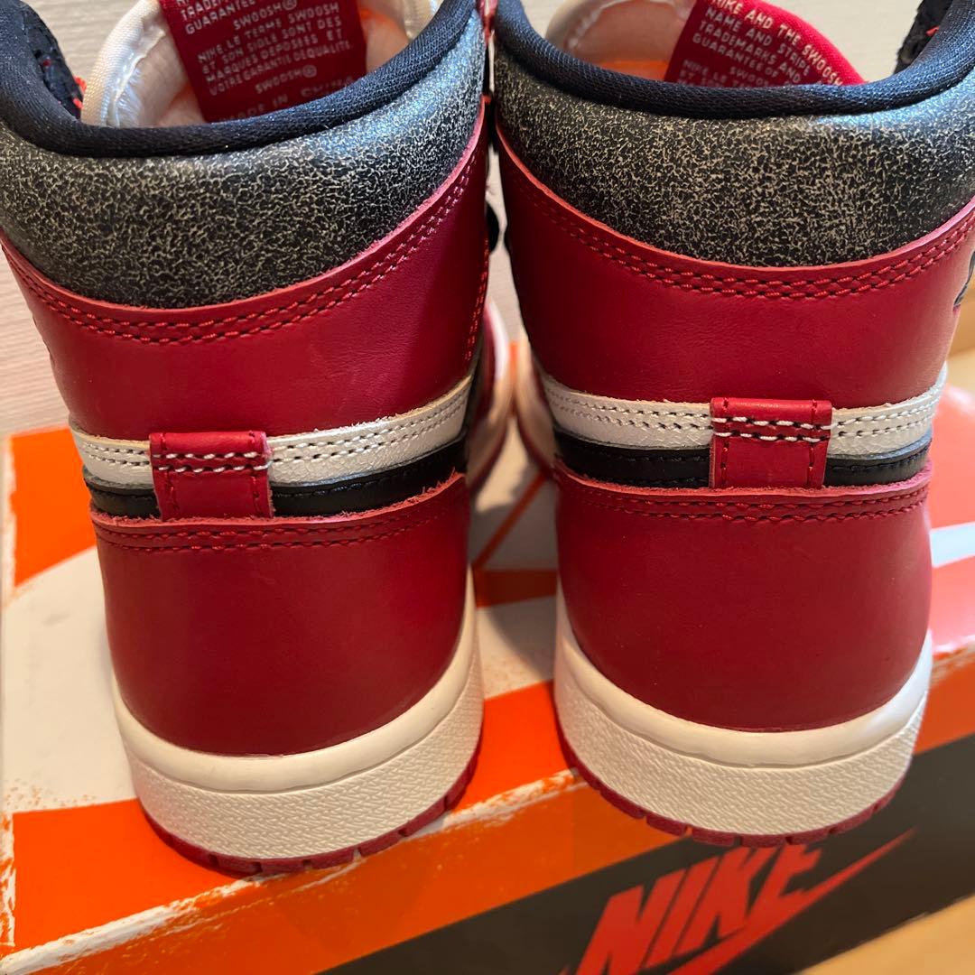 新品　エアジョーダン1 aj1 85 シカゴ　ブレッド　ロイヤル　つま黒