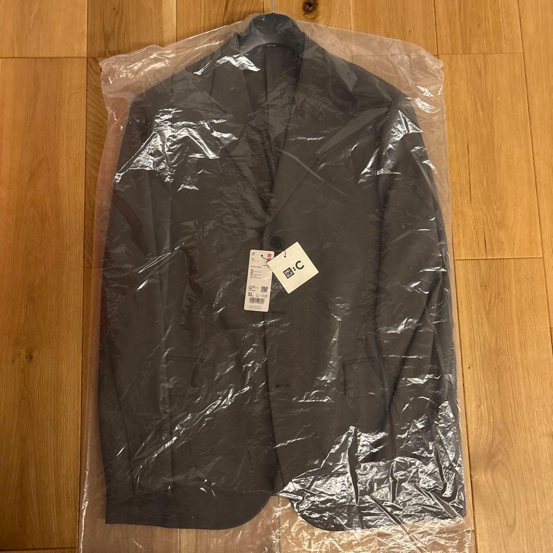 UNIQLO C 感動ジャケット　ダークブラウン XL