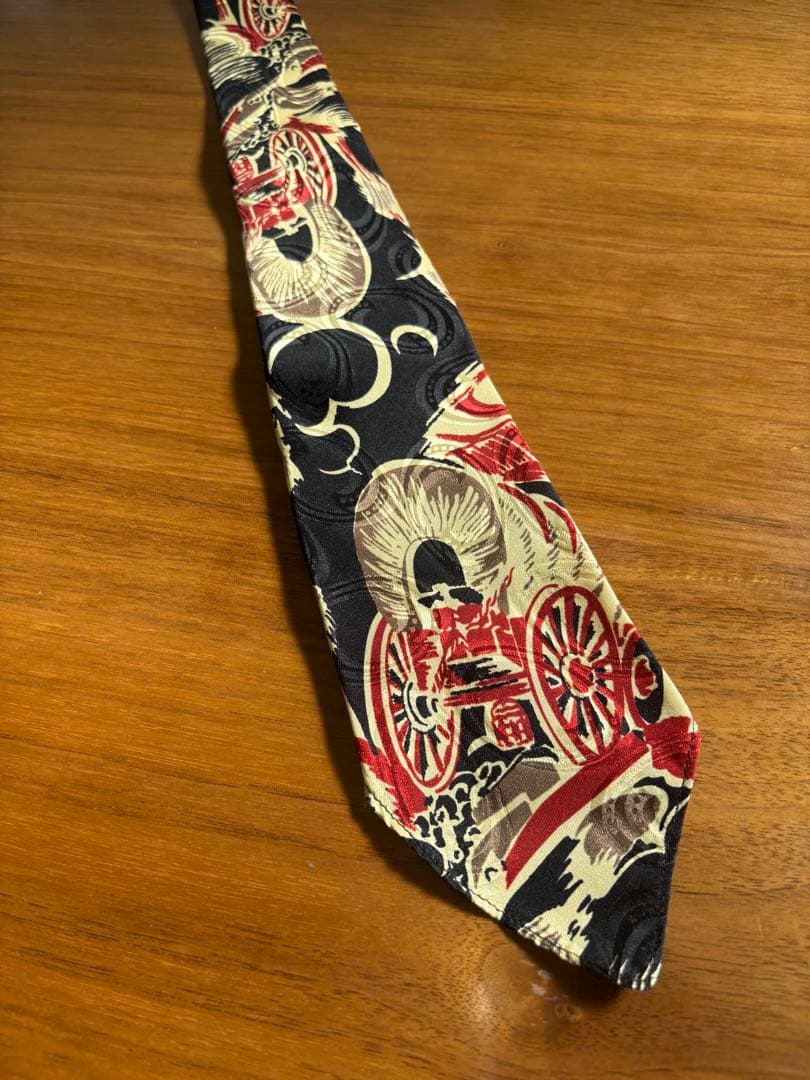 RRL シルク ネクタイ カート柄