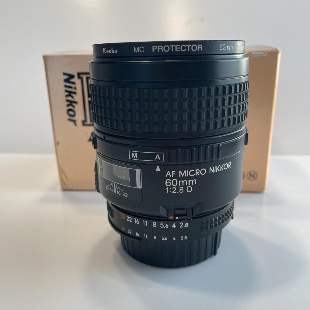 【実写真有】Nikon AF MICRO NIKKOR 60mm f/2.8 D