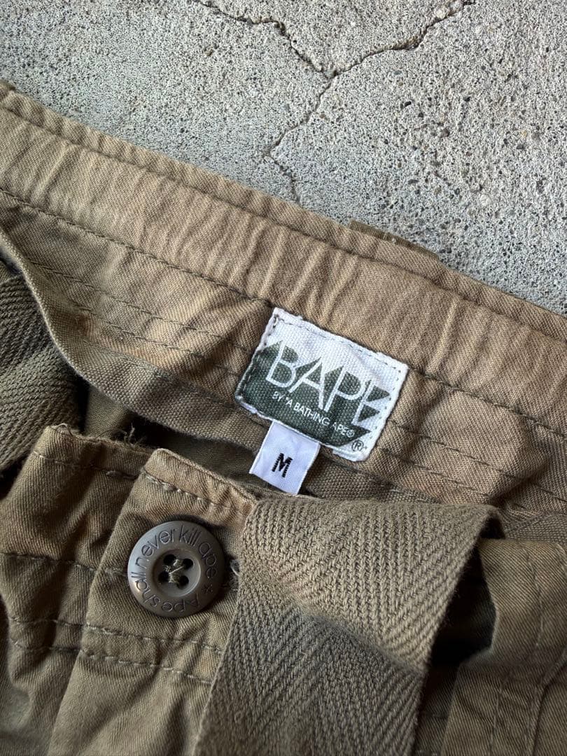 パンツ A BATHING APE Oversized Cargo Pants