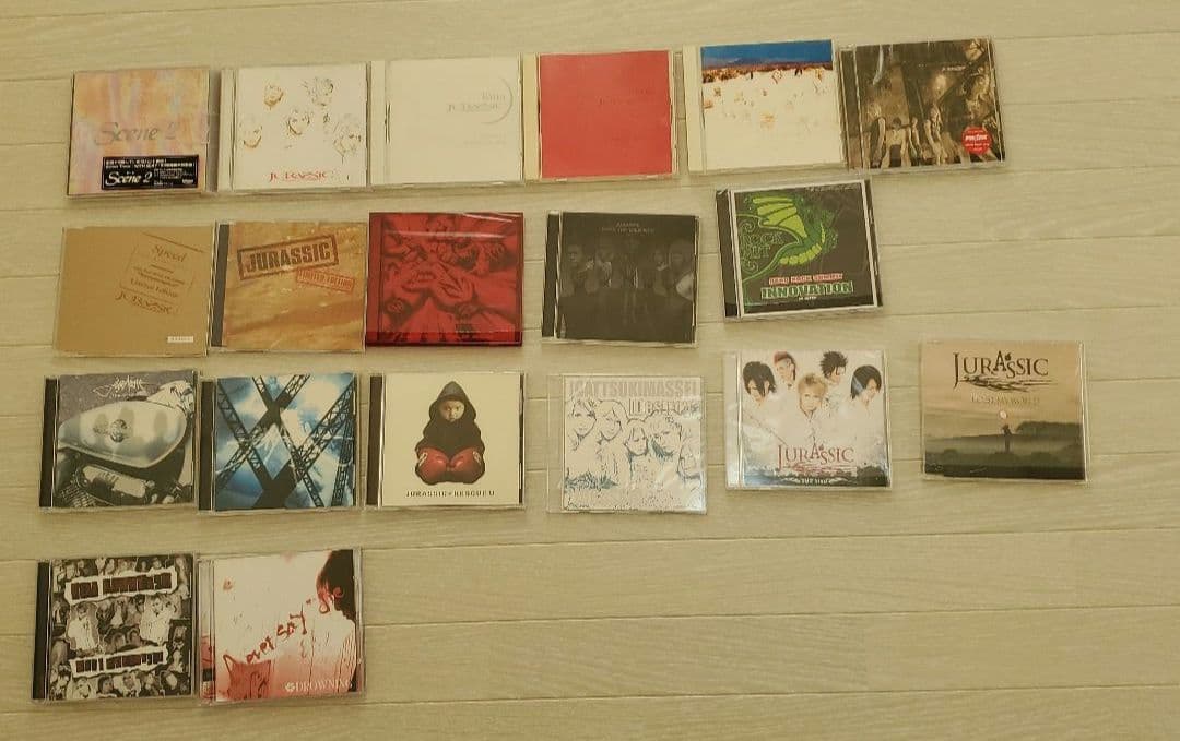 歌詞違いなど含む JURASSIC全音源CDセット
