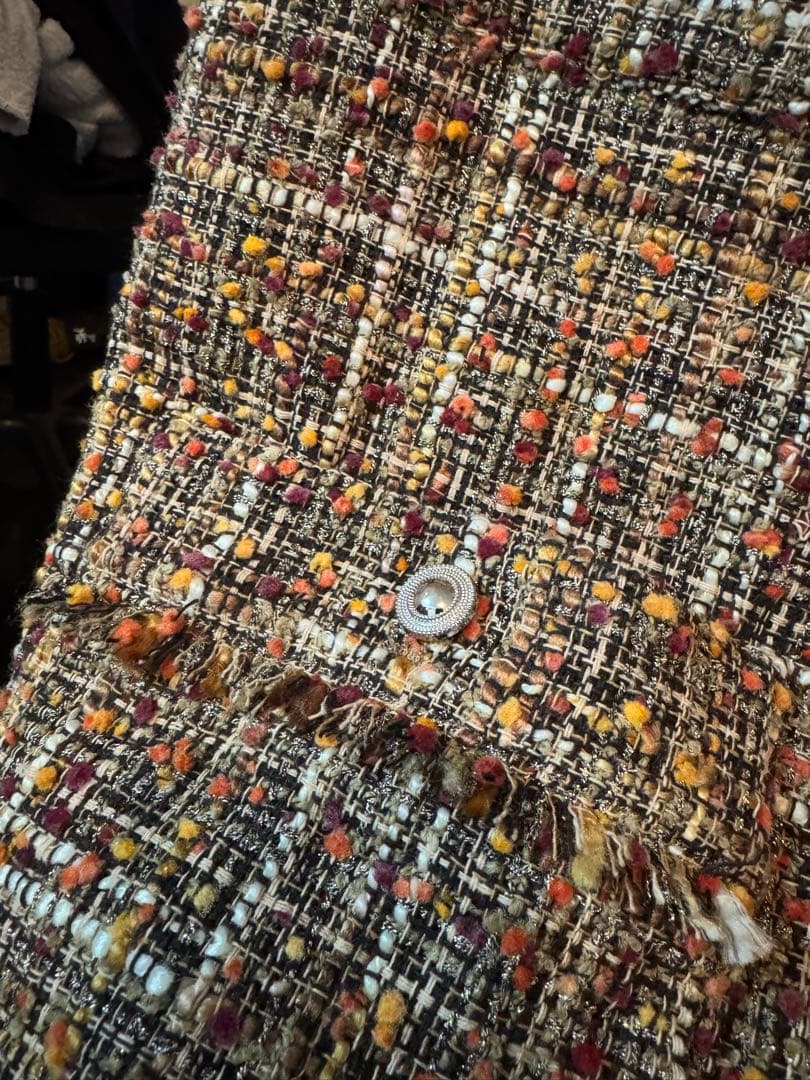 LOUNGEDRESS ミックスツイードジャケット