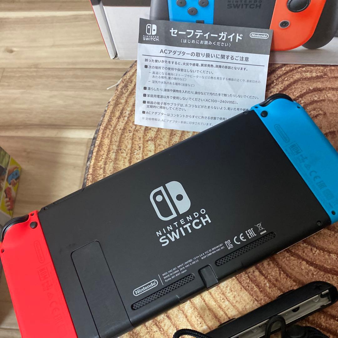 Nintendo Switch ニンテンドースイッチ本体　ネオン ④