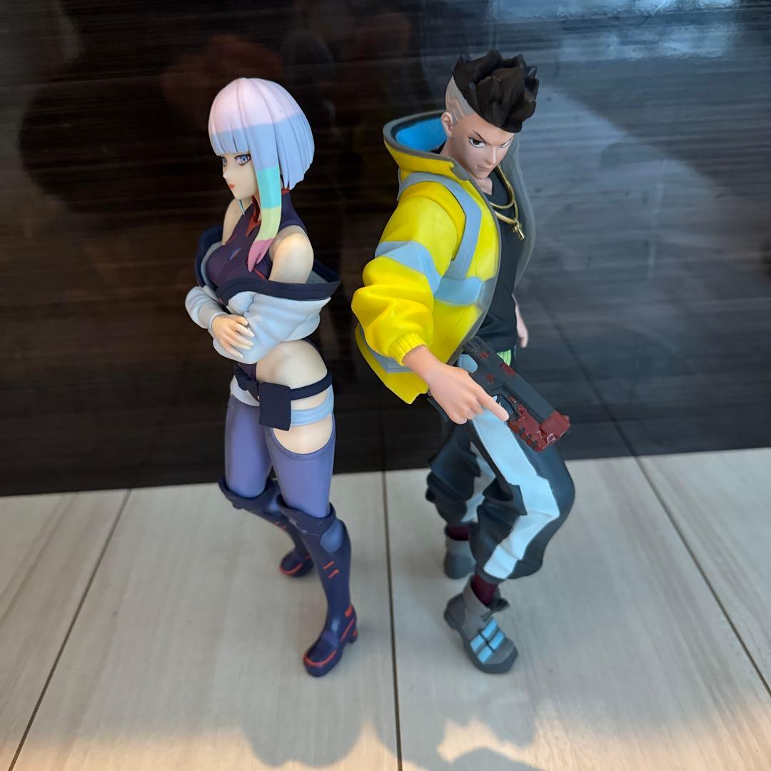 一番くじ　サイバーパンク　A賞　 B賞　フィギュア　セット　箱付き　一部難あり