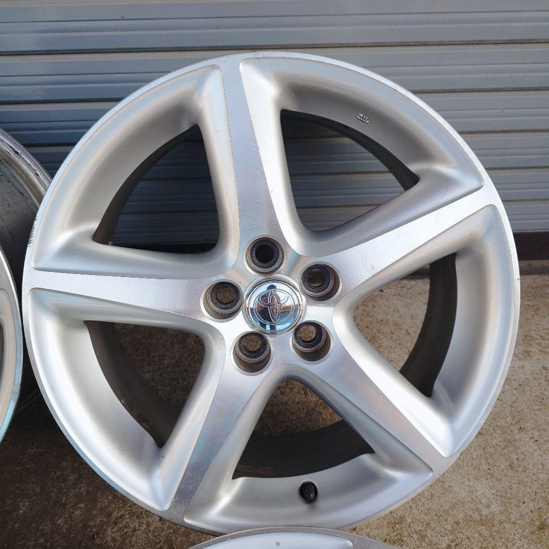 トヨタ カルディナ 純正 ホイール 17インチ PCD100 7J +45