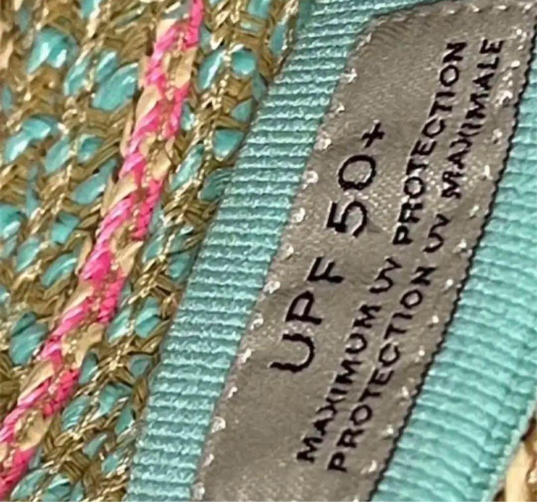 エリックジャビッツ ERIC JAVITS アメリカ製 麦わら帽子 カラフル