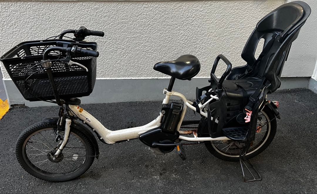 【ジャンク扱い】ヤマハ PAS kiss チャイルドシート付き