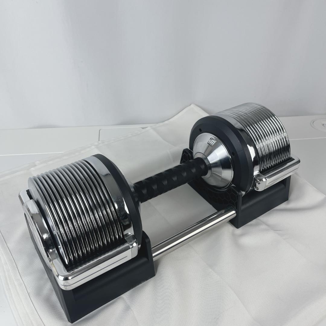 ②ライシン ヘリックスミラー ダンベル 32kg 可変式 1kg刻み