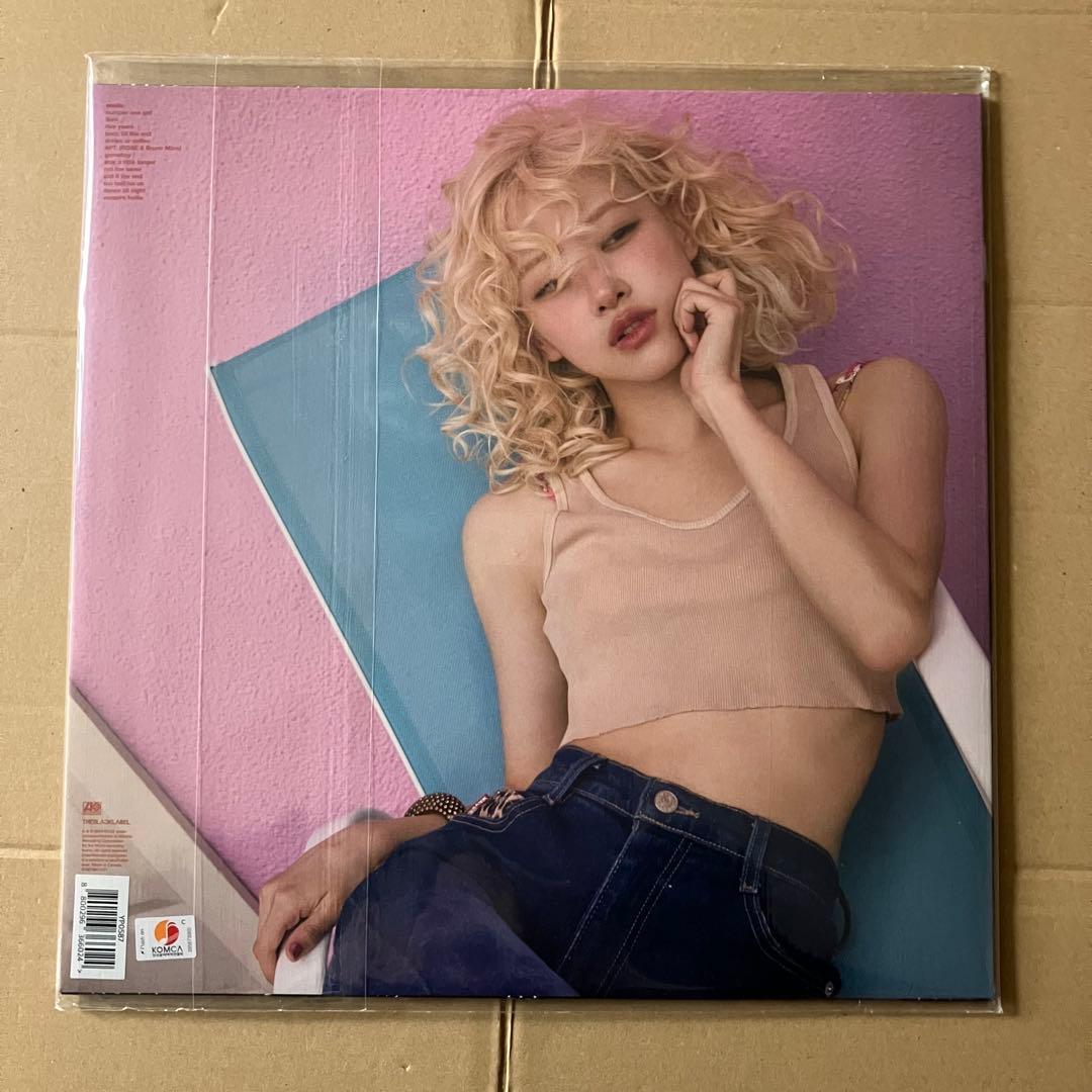 【新品未開封】BLACKPINK ロゼ rosie vinyl LP　Red