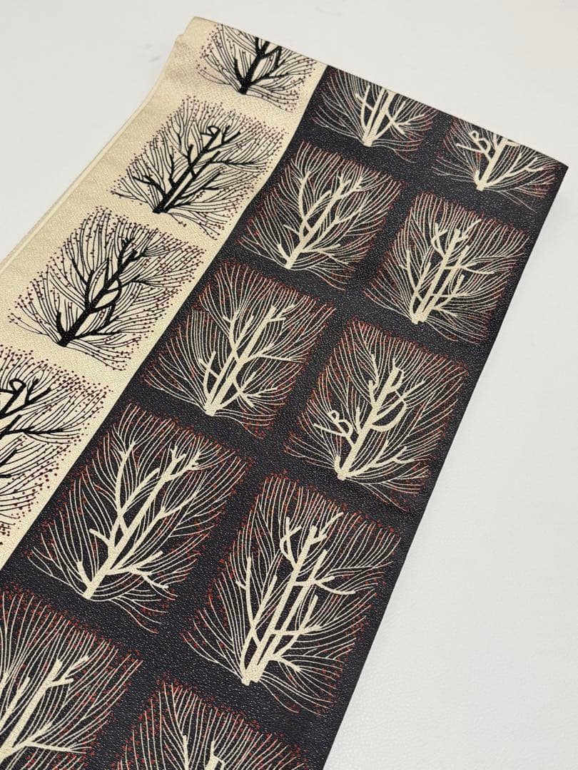 プ*読様 【新品未使用】ニ代目 川村久太郎 創作友禅 全通　袋帯　未仕立て　伝産