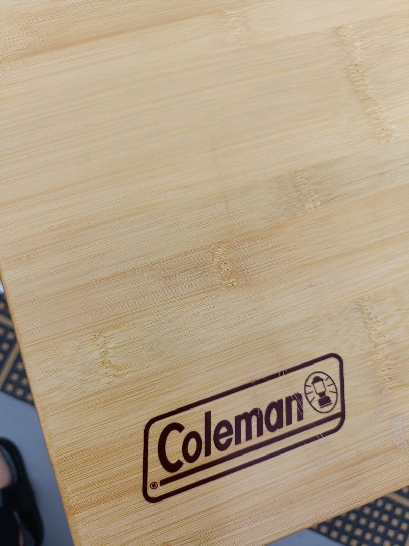 コールマン コンフォートマスター バンブーフォルダブルシェルフ