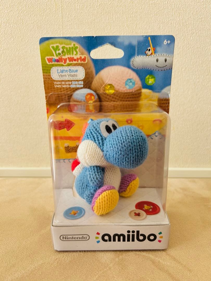 アメリカ版　ヨッシー　ウールワールド　アミーボ　あみぐるみ　amiibo