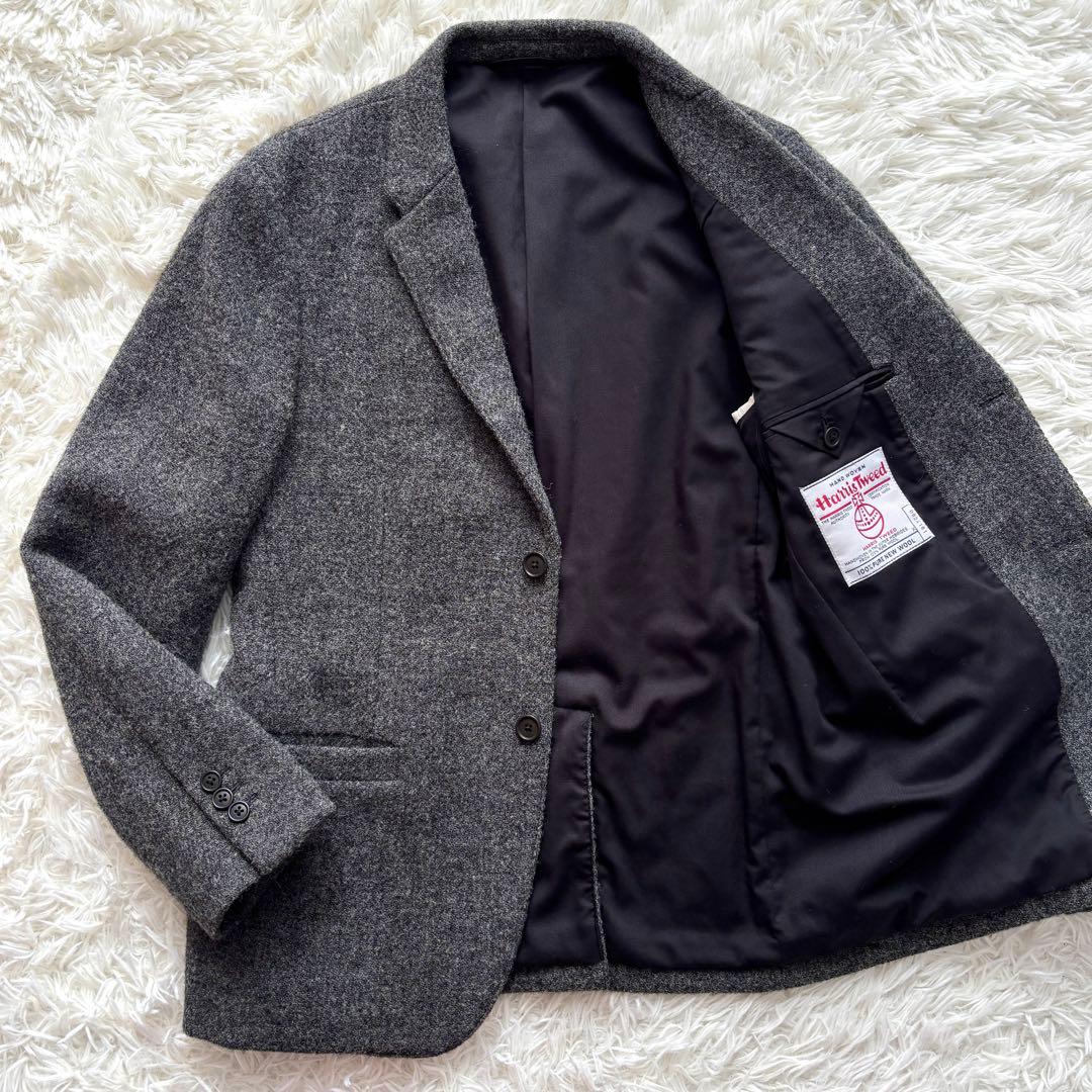 【未使用級】ハリスツイード × マーガレットハウエル テーラードジャケット