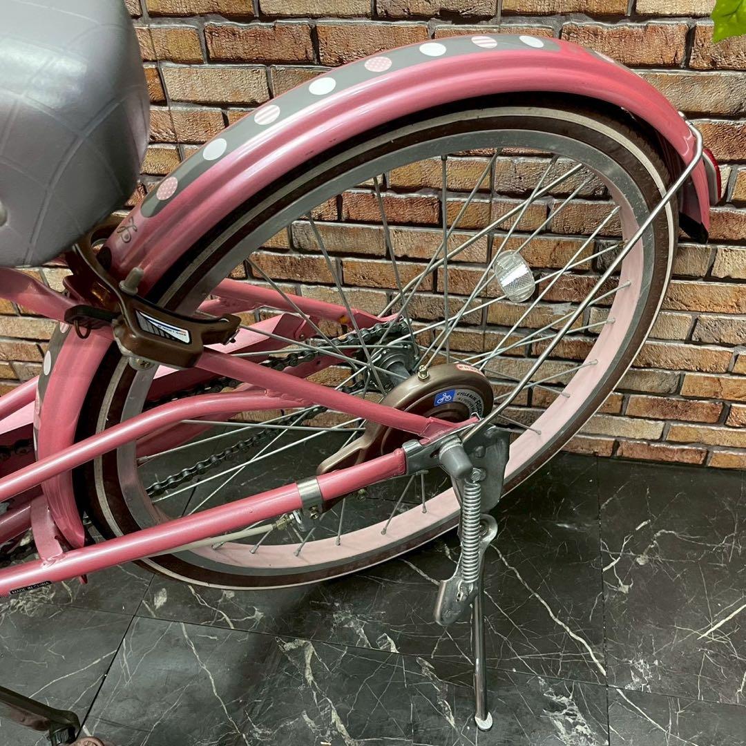 【71】子供用自転車 子供車 GIRLS LABO ピンク 20インチ シングル