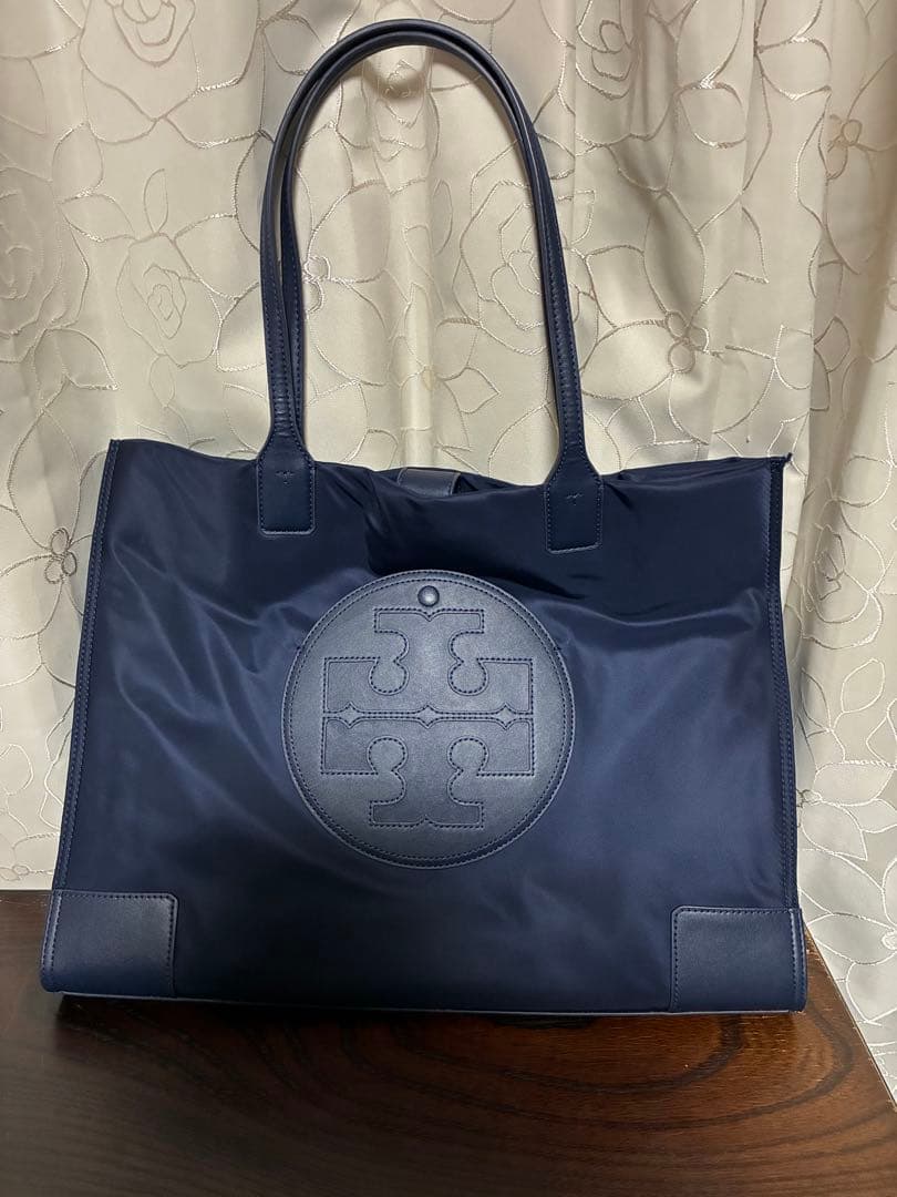 トリーバーチ トートバッグ エラ ネイビー
