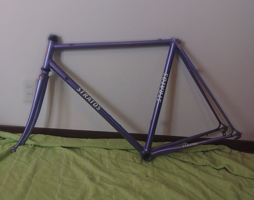 【レア!】STRATOS（サイクルワークスムラヤマ） オーダークロモリフレーム