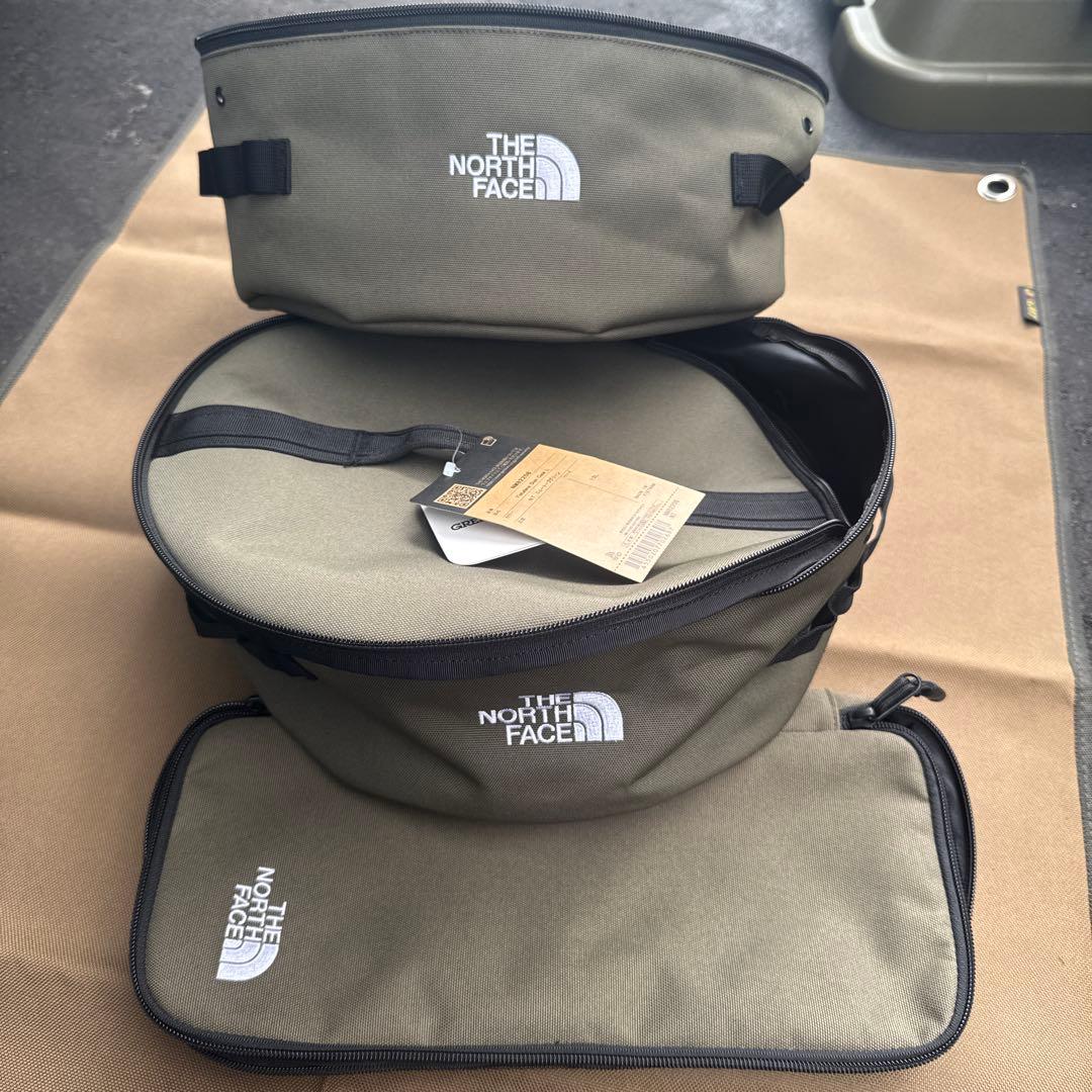 ノースフェイス　キャンプ　カトラリー　ディッシュケース　バッグ　3個まとめ売り