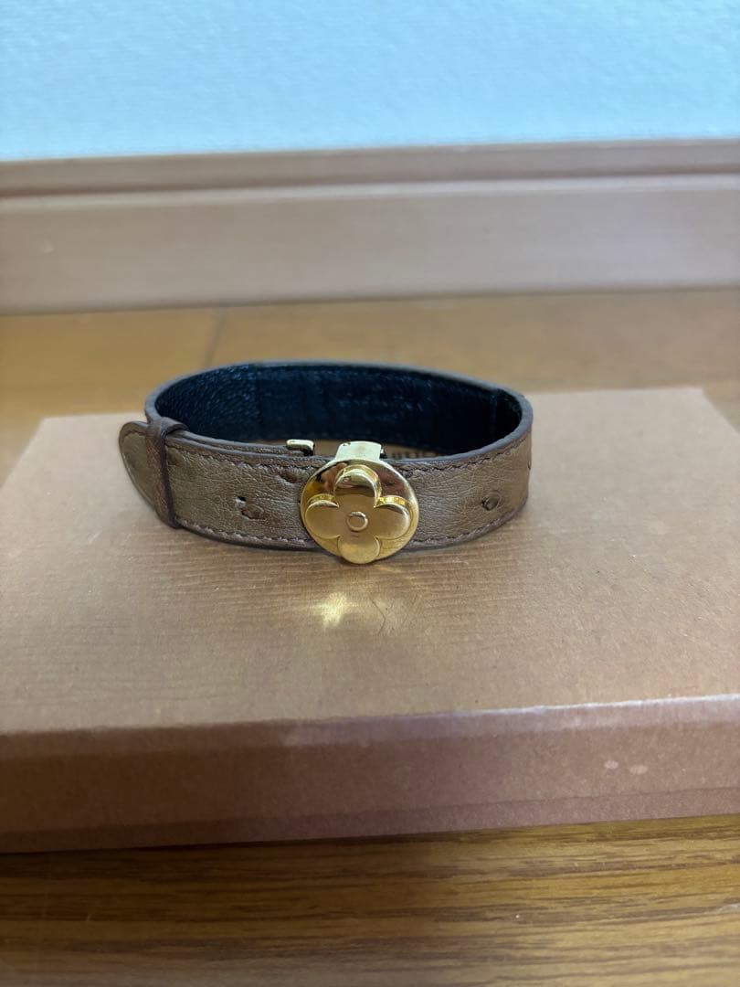 美品 ルイヴィトン グッドラックブレスレットオーストOM644410