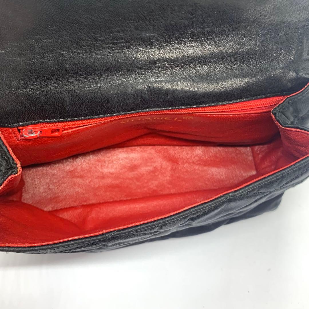 美品　CHANEL　ダイア　パーティーバッグ　ゴールド　チェーンショルダーバッグ