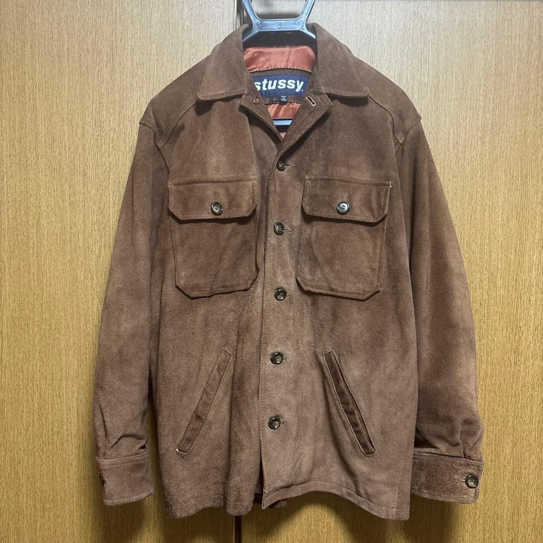 h*l様 貴重 80s 90s OLD STUSSY Suede Jacket