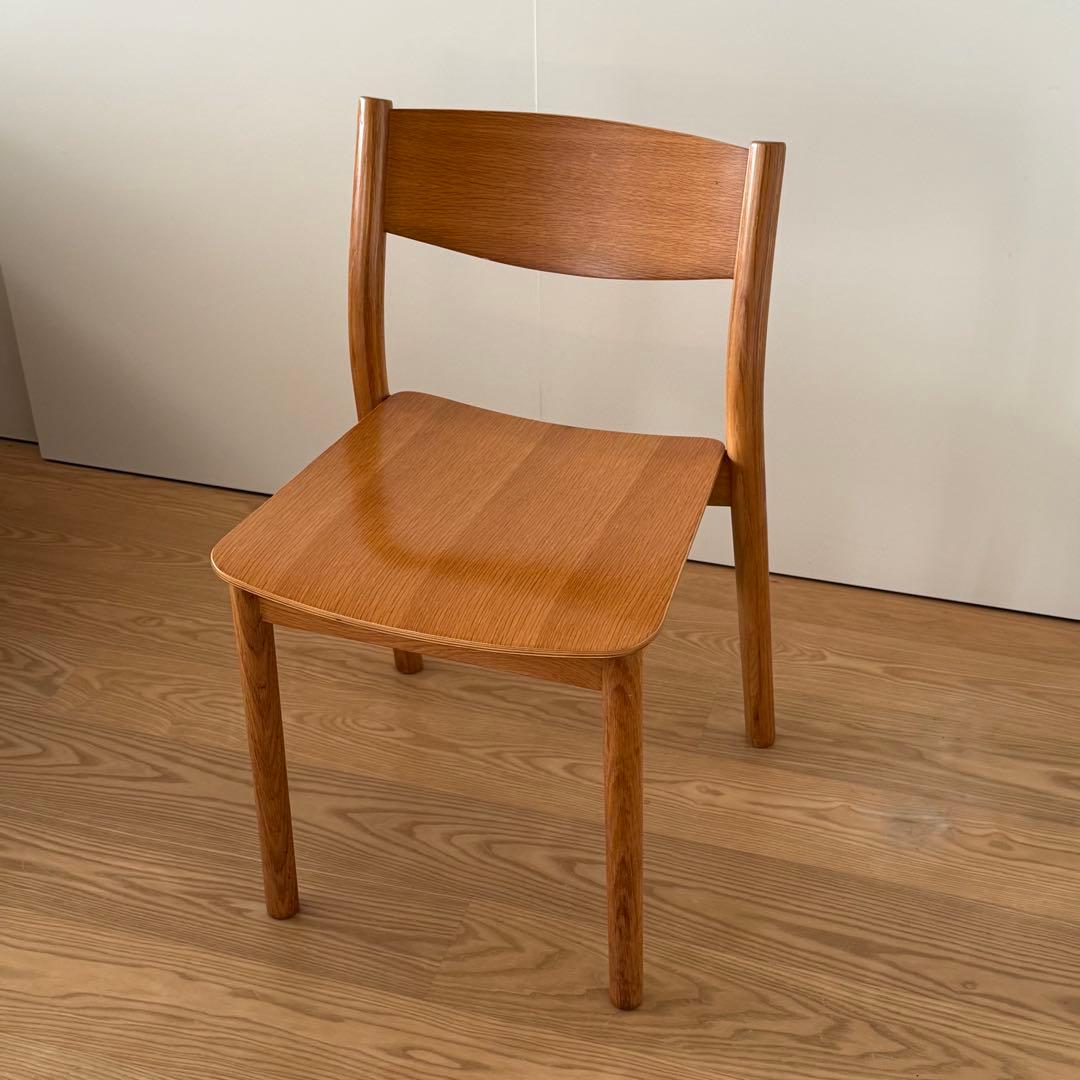 無印良品◼️オーク材 ダイニングチェア MUJI 無垢材 USED