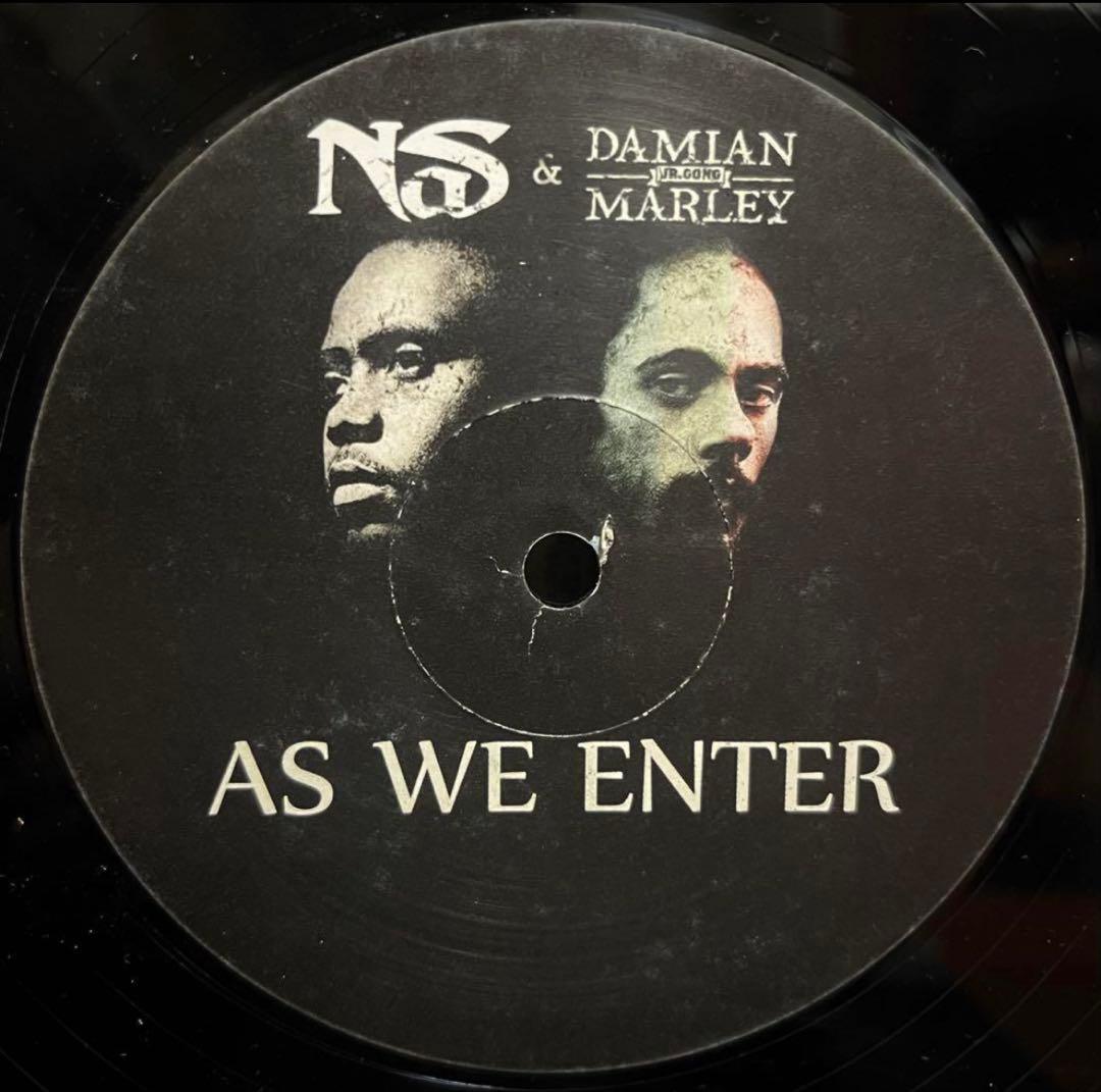 NAS × DAMIAN/AS WE ENTER レゲエ レコード ヒップポップ