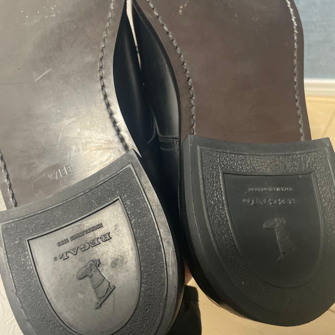 美品【リーガル】プレーントゥ 外羽 J636♡ブラック 27