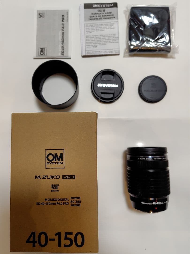 レンズ(ズーム) M.ZUIKO PRO ED 40-150mm F4.0 PRO